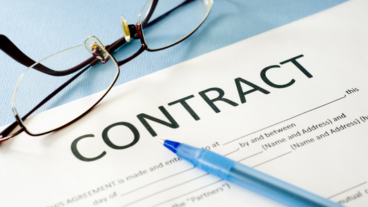 Loan agreement, sales agreement, employment contract.